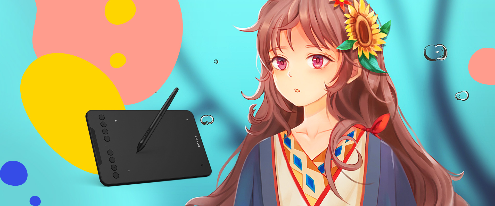 Deco mini7 イラスト入門にちょうどいいサイズのペンタブレット 