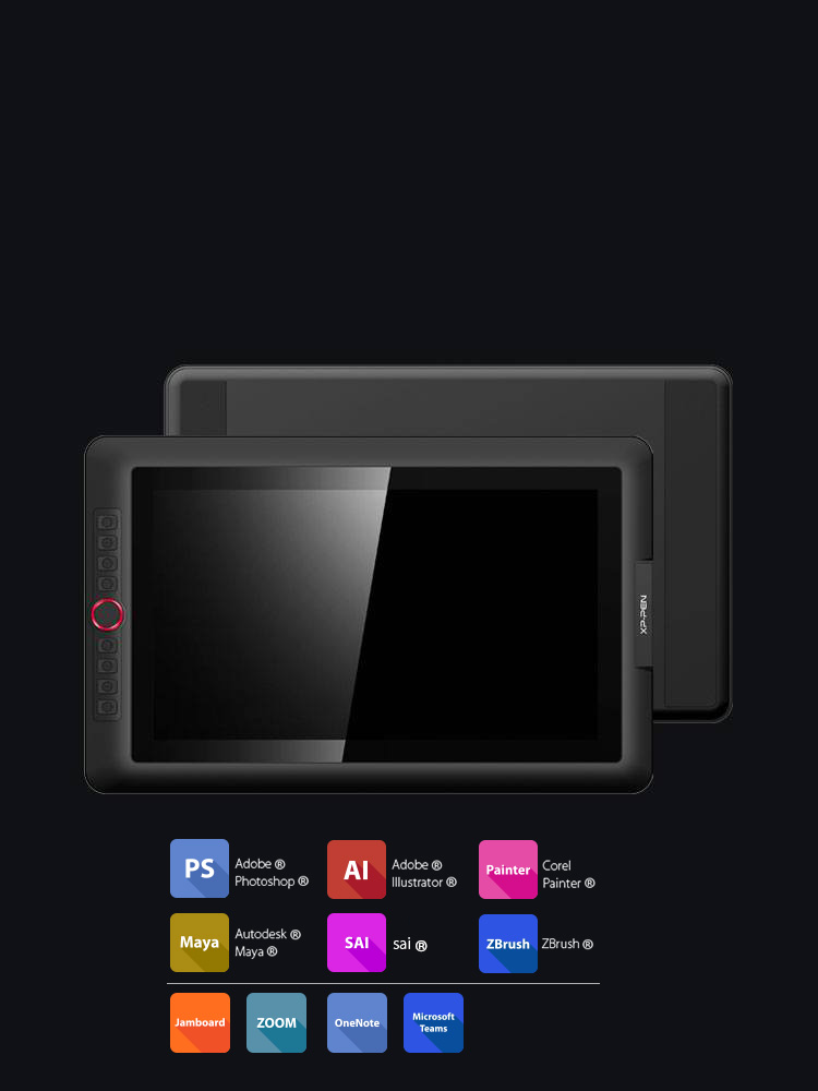 XP-PEN Artist15.6 Pro 液晶ペンタブレット 傾き検知機能付き X