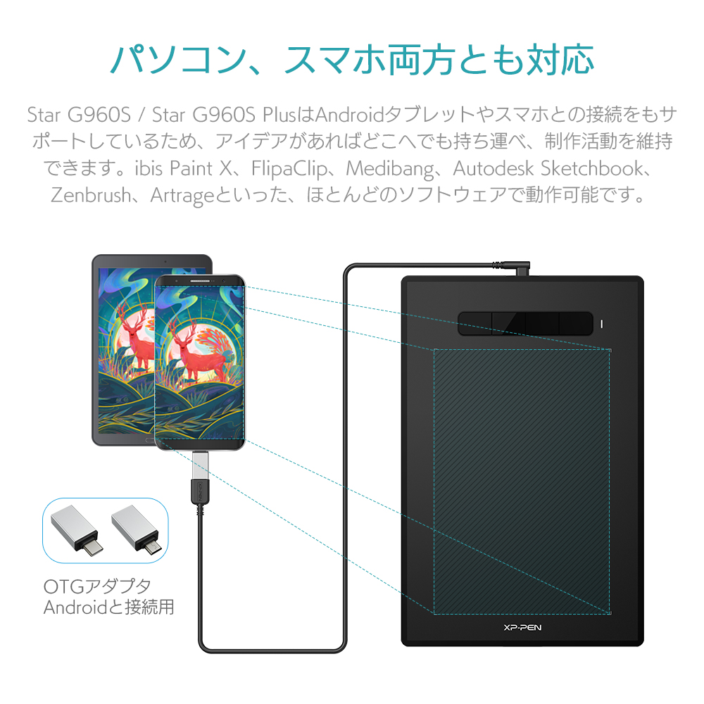 Star G960S & Star G960S Plus ペンタブレット | XPPen公式ストア Star G960S & Star G960S Plus ペンタブレット | XPPen公式ストア