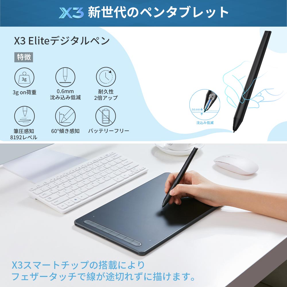 XP-PEN2022 新世代のペンタブレット「Deco L & Deco LW」【購入特典付 ...