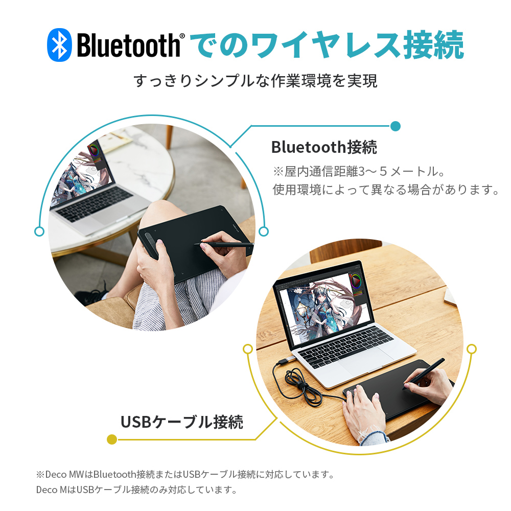 Deco M & Deco MW 洗練されたデザインと高性能を兼ね備えたペン